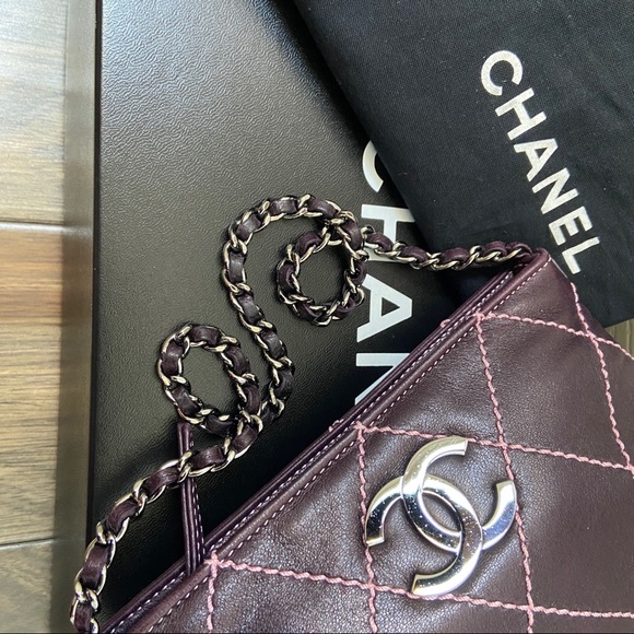 Chanel Mini Pochette Chain Handbag - Picture 12 of 12